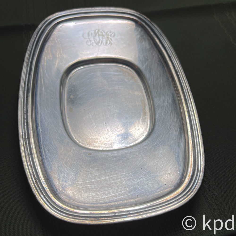 Vintage Reed and Barton Small Dinner Tray